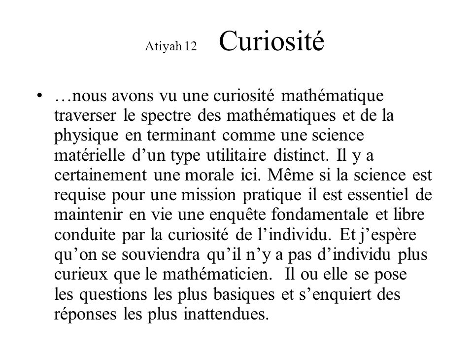 curiosite mathematique